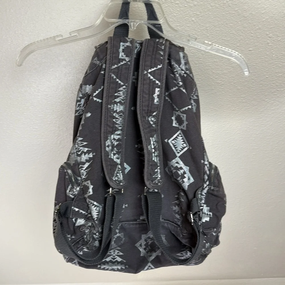 PINK Victorias Secret Gray and metallic Silver Women’s Backpack